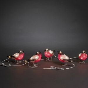 Set of 5 Acrylic Bullfinch