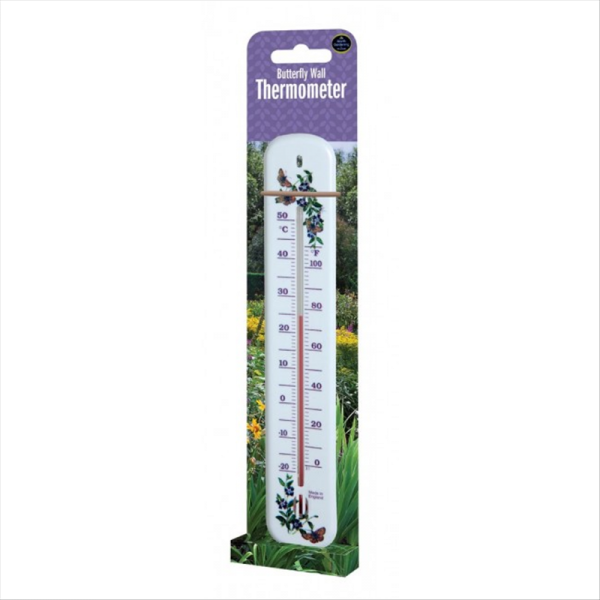 Wall Thermometer Butterfly Design