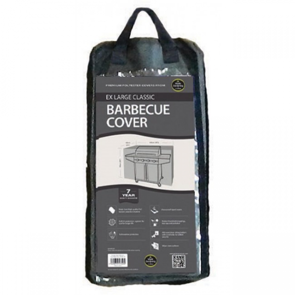 Ex Large Classic Barbecue Cover, Black