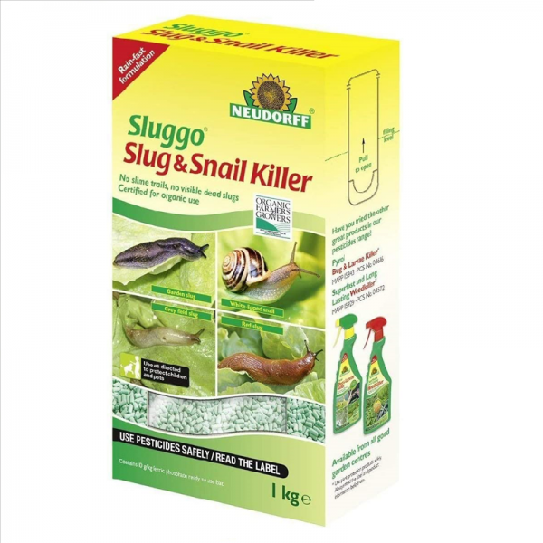 Sluggo Slug & Snail Killer Shaker Box 1kg