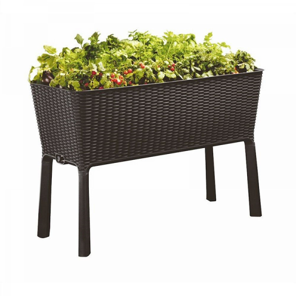120L Easy Growing Planter 114x49x75cm Anthracite