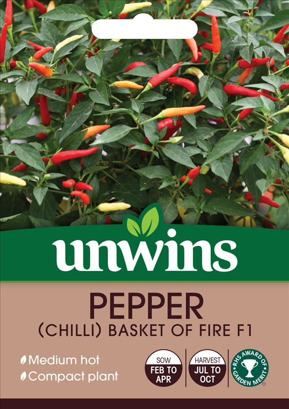 Pepper (Chilli) Basket of Fire F1