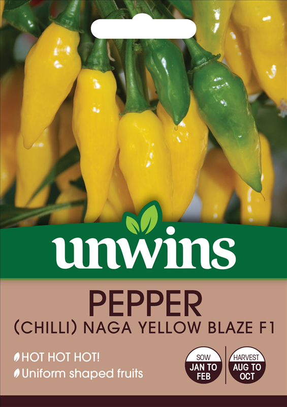 Pepper Naga Yellow Blaze F1