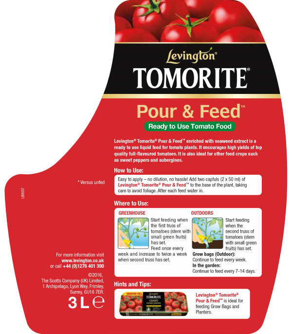 Tomorite Pour & Feed 2.5L+20%