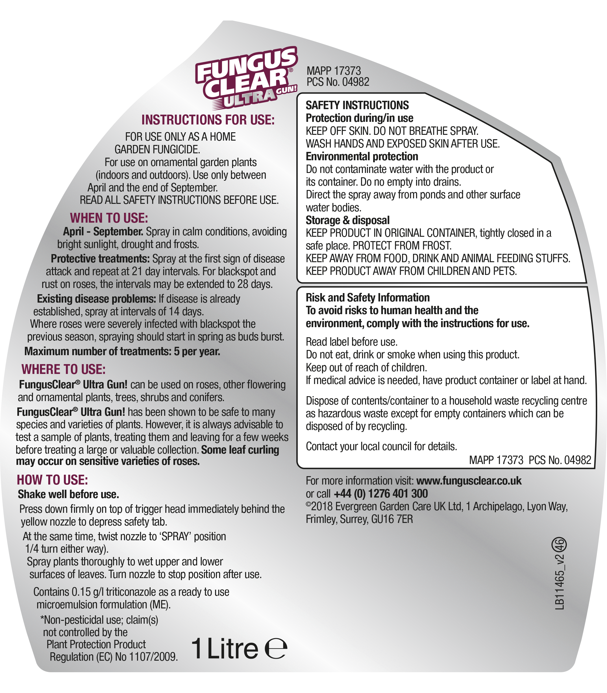 FungusClear Ultra 1L