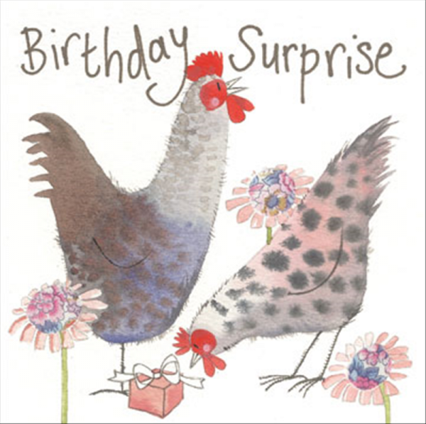 Chickens Birthday Card