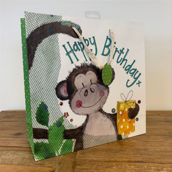 Monkey & Gift Gift Bag