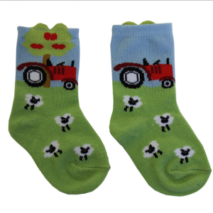 Farmyard Socks 1-2yrs