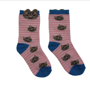 Cat Socks 0-6mths