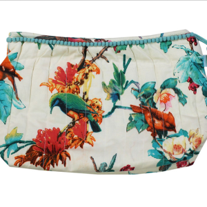 Hummingbird Lined Wash Bag