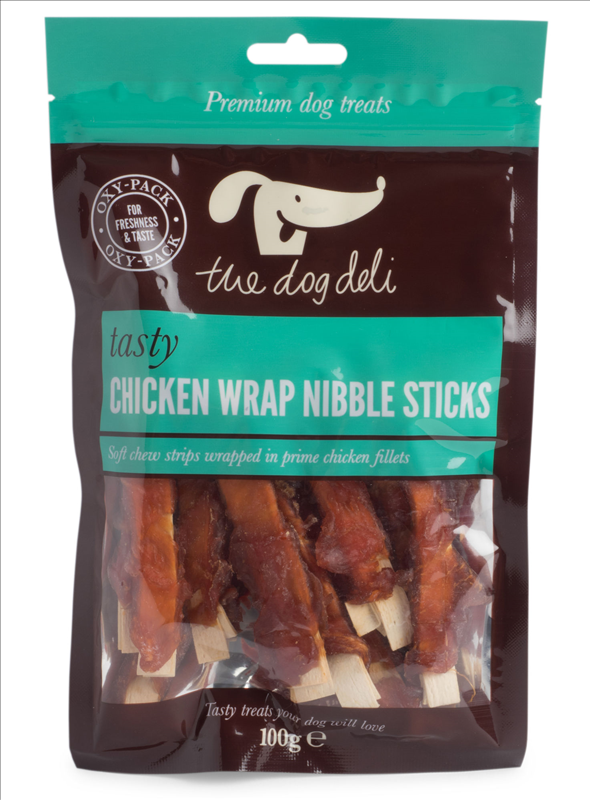 Chicken Wrapped Nibble Sticks