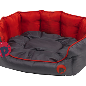 Oxford Oval Bed - Red Large