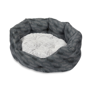 Feather Oval Dog Bed Medium