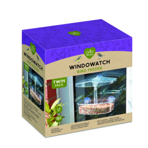 WindoWatch Bird Feeder TWIN PACK
