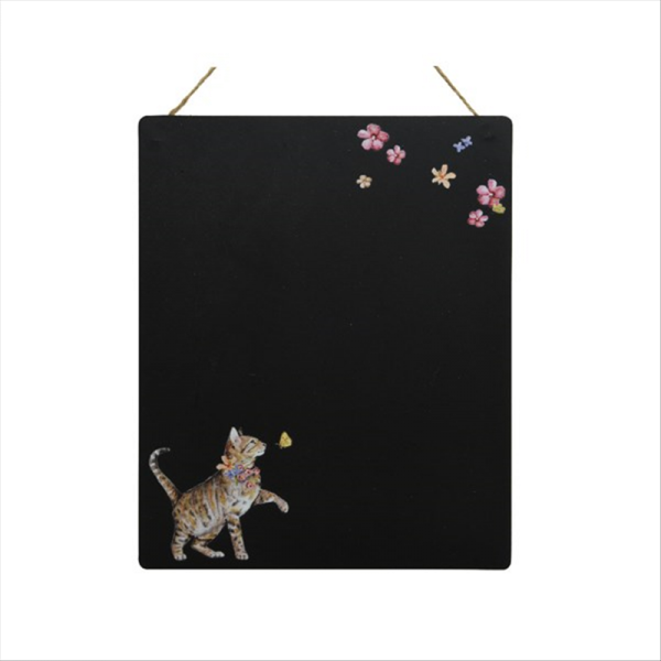 Cat Print Blackboard