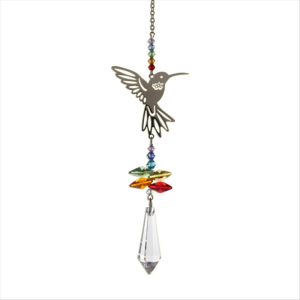 Crystal Hummingbird - Rainbow