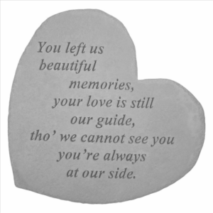 Great Thoughts Heart: You left us