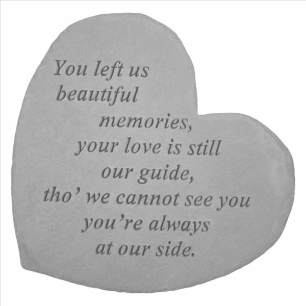 Great Thoughts Heart: You left us