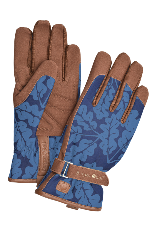 Glove Oak Leaf Navy M/L