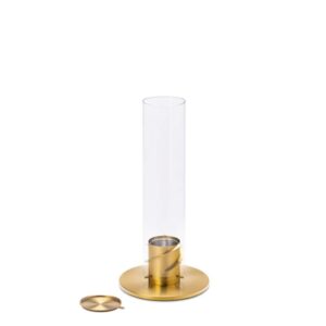 SPIN 90 Table-top fireplace gold
