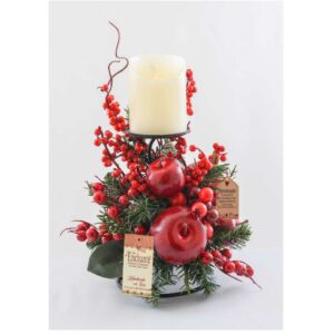 Luxury Apple Small Single Candle Stand