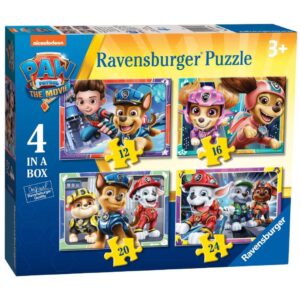 Paw Patrol The Movie 4 in a Box