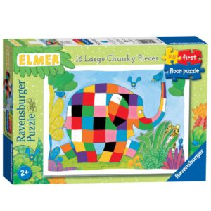Elmer the Elephant Floor Puzzle, 16pc