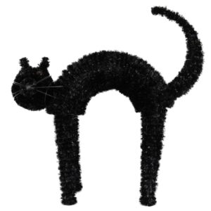 Tinsel Cat Ornament