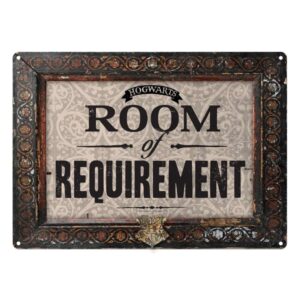 Tin Sign Room Of Require
