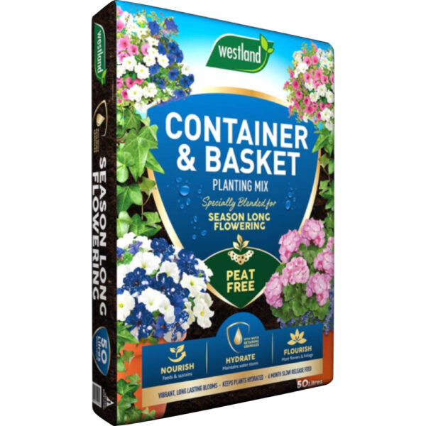 Container & Basket Planting Mix Peat Free 50L