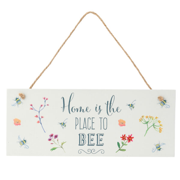 Bee Happy Home Wall Plaque