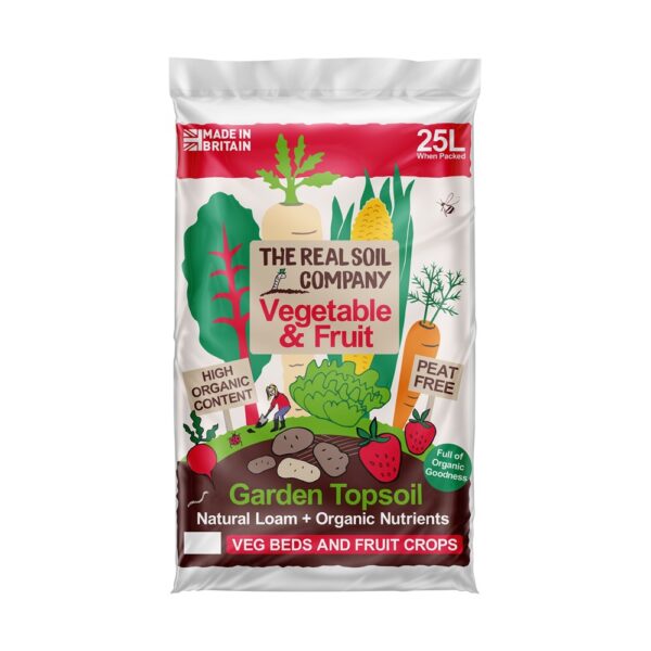 Vegetable & Fruit Top Soil 25 Litres