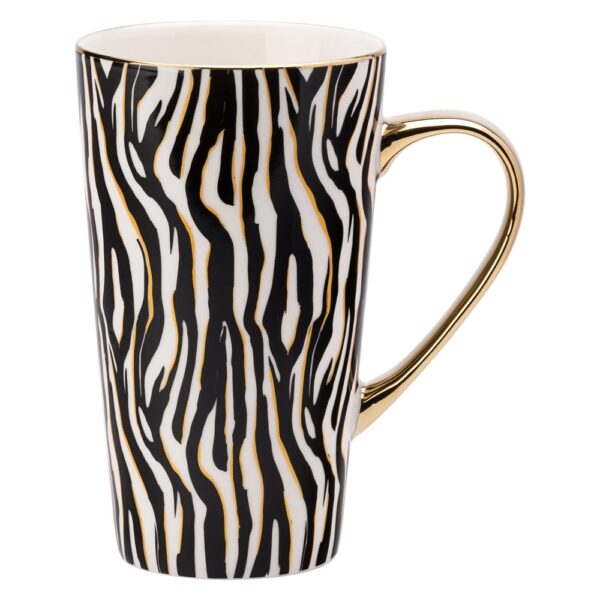 Zebra Latte Mug