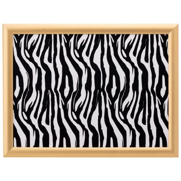 Zebra Lap Tray