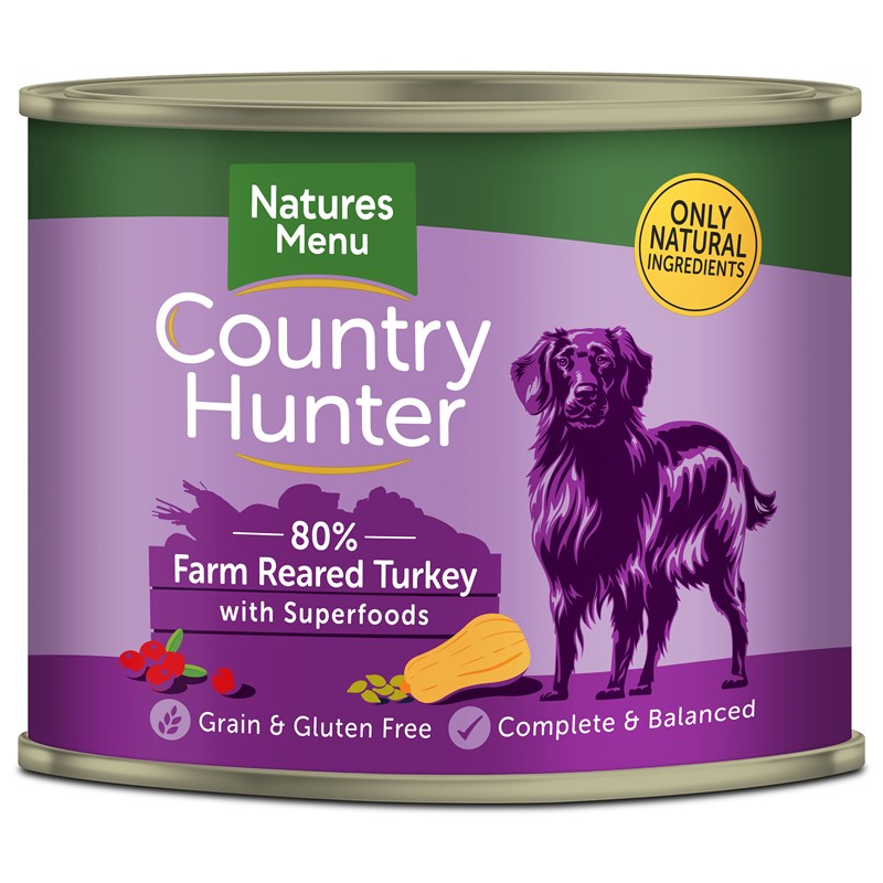 Turkey & Cranberry Dog Can 600g