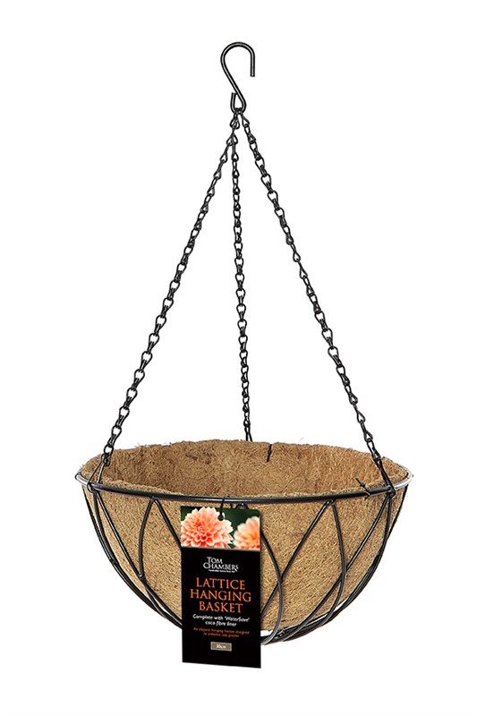 Lattice Hanging Basket 30cm