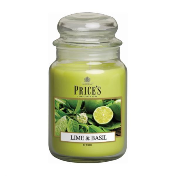 Large Jar Lime & Basil