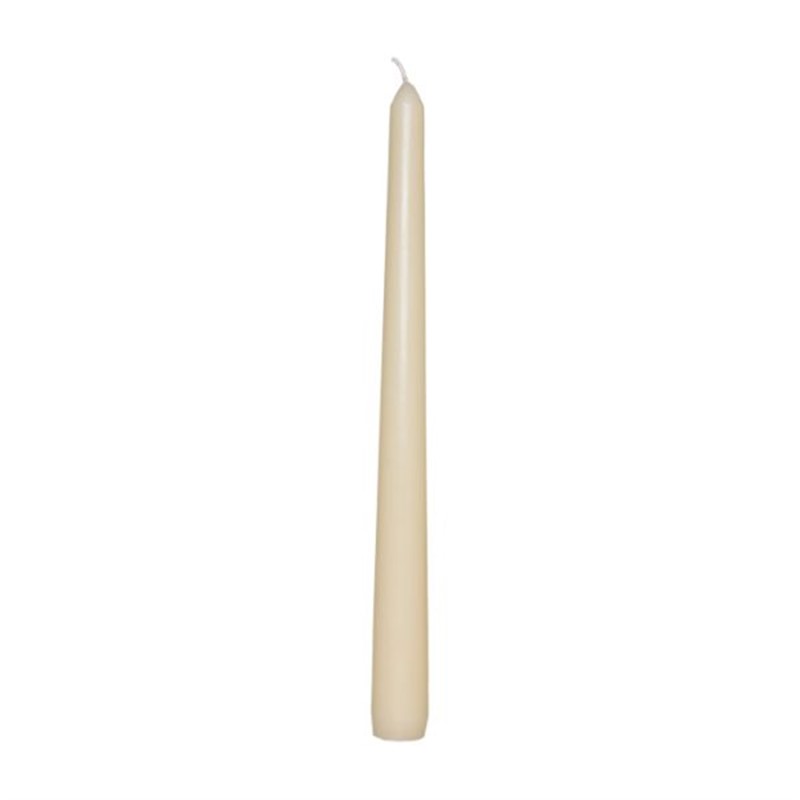 10" Venetian Candle Ivory
