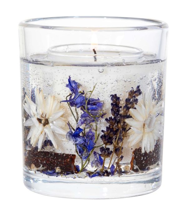 Lilac & Lavender Wax Gel Candle