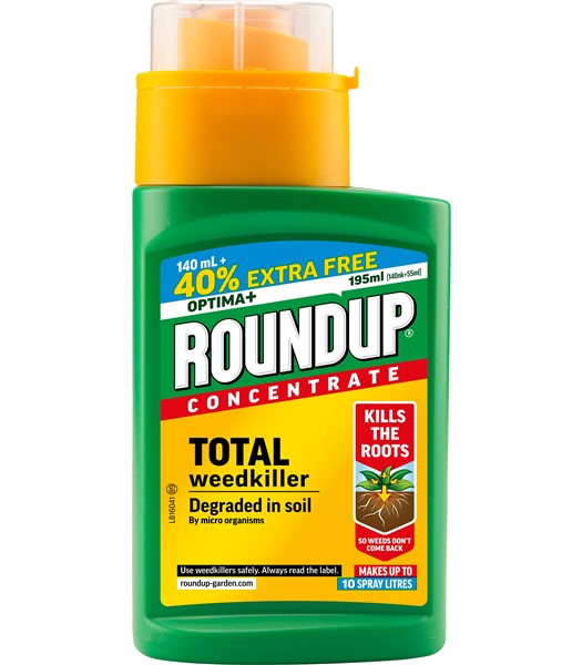 Roundup Concentrate +40% Extra Free