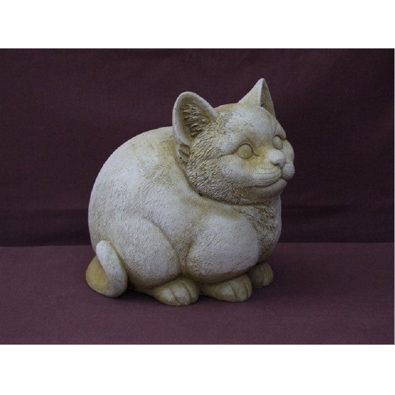 Fat cat Garden Ornament