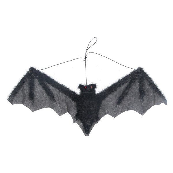 Black Fabric Flying Bat