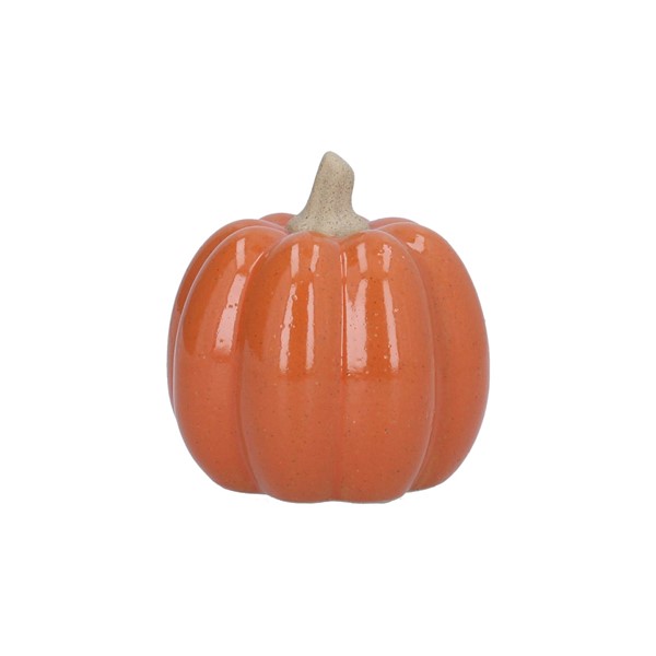 Earthenware Pumpkin - Orange - Small