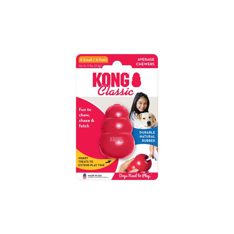 KONG Classic X Small Red