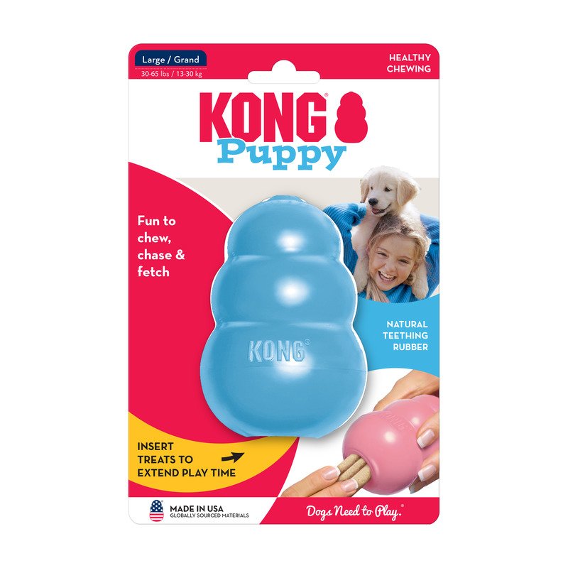 KONG Puppy Large Blue/Pink