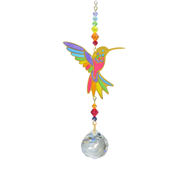 Crystal Dreams Hummingbird Rainbow
