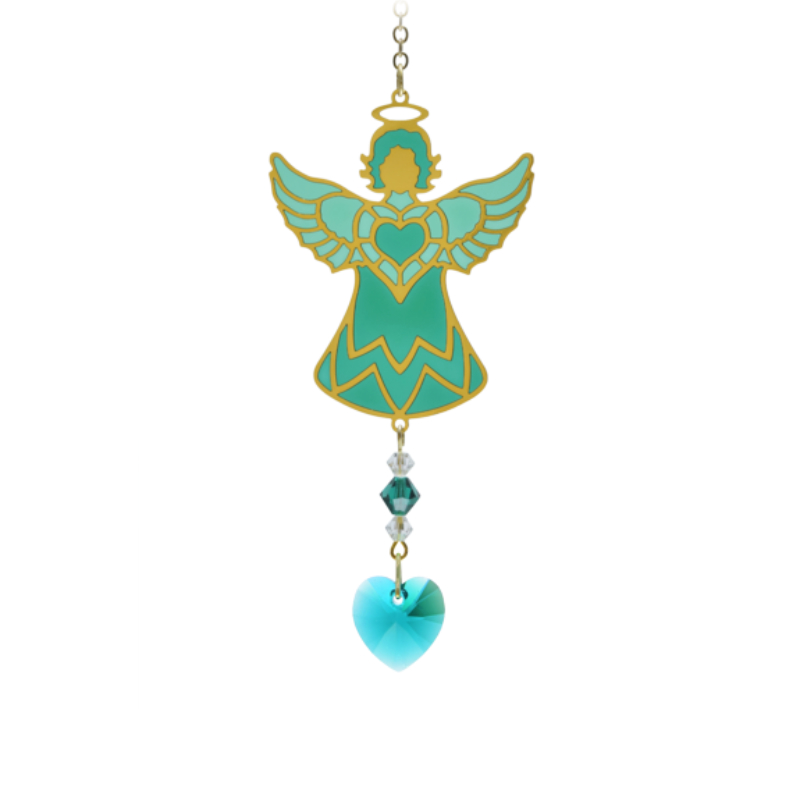 Birthstone Celestial Angel Emerald