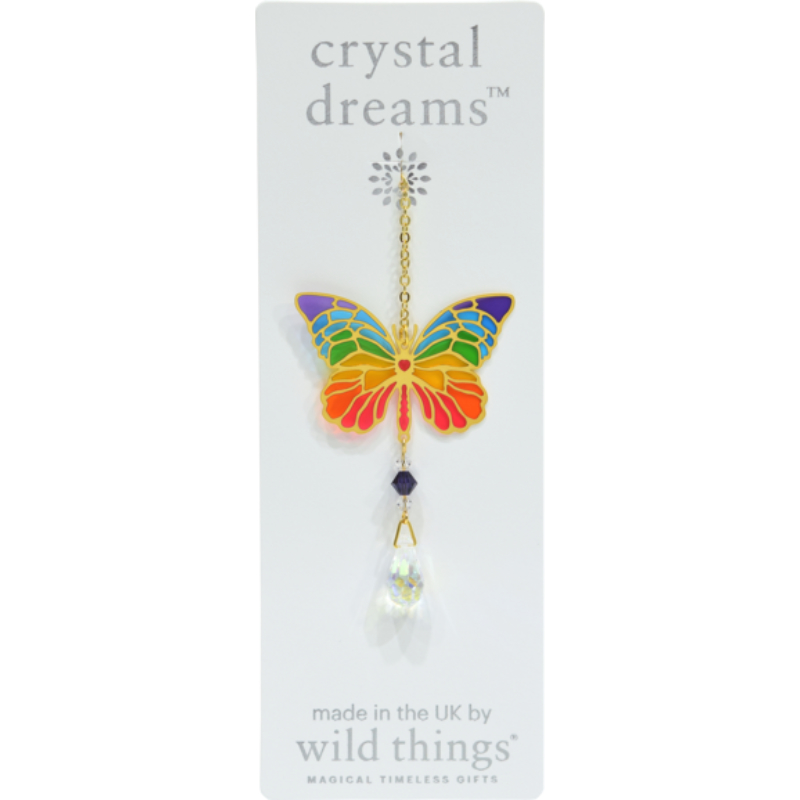 Crystal Dreams Butterfly Rainbow