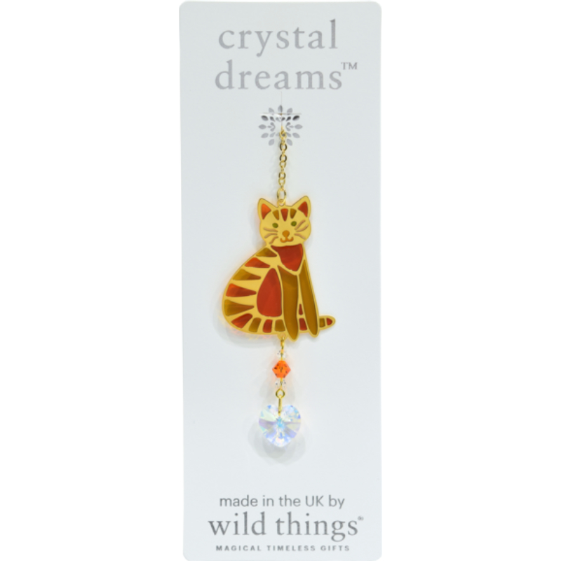 Crystal Dreams Sitting Cat Marmalade