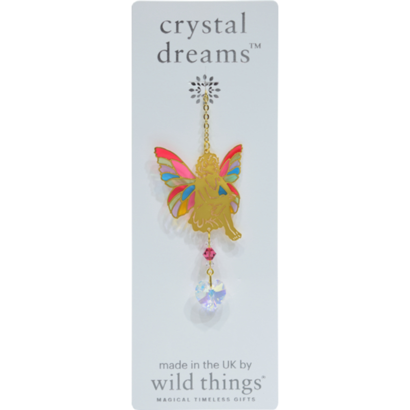 Crystal Dreams Sitting Fairy